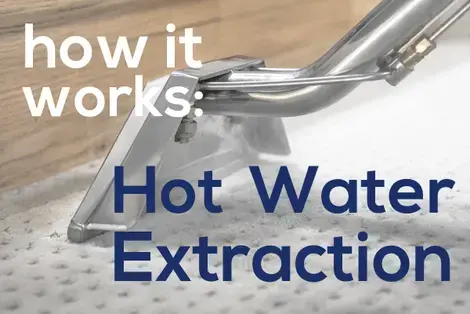 How Hot Water Extraction Cleaning Works