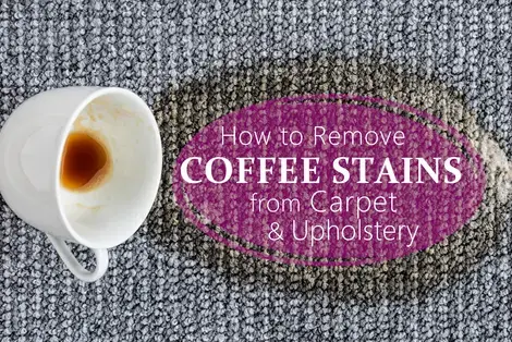 How To Remove Coffee Stains from Carpet and Upholstery