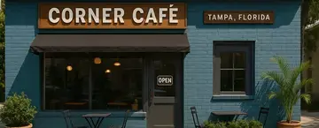 Corner Cafe, Tampa, FL
