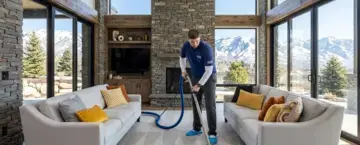 COIT Cleaner cleaning carpet