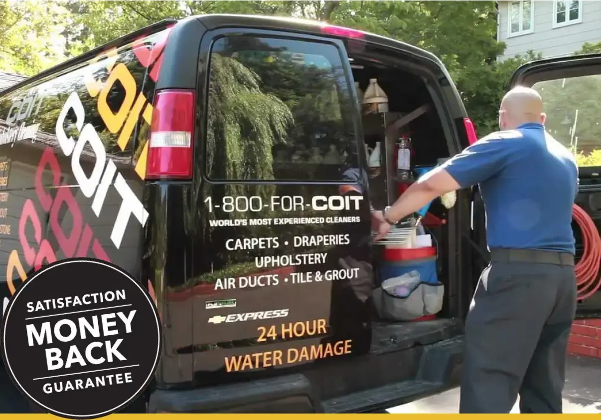 COIT Van with Money Back Guarantee logo