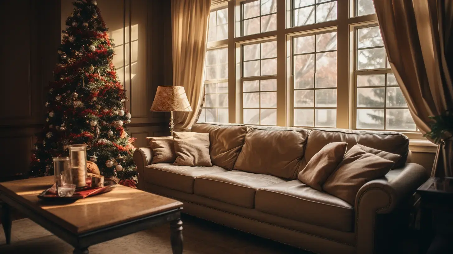 Preparing the Living Room for the Holiday Season