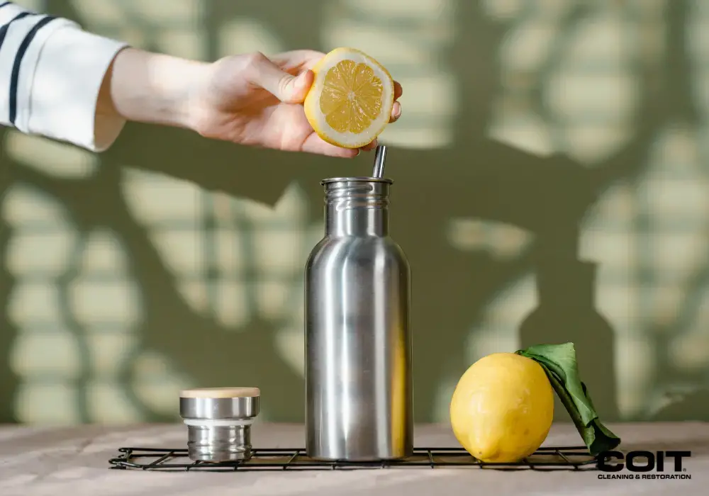 Using Lemon to Clean Stainless Steel